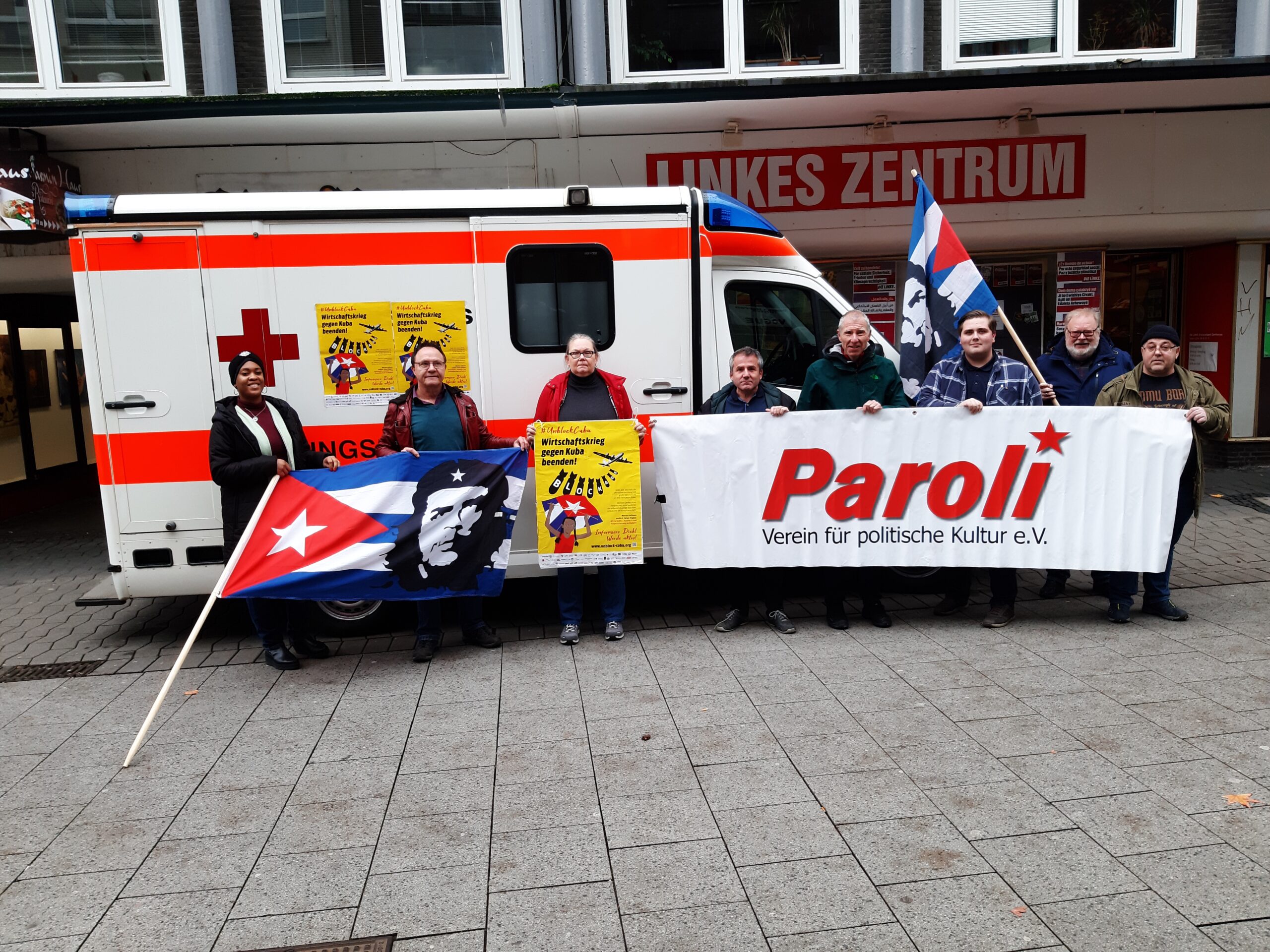 Paroli e.V. spendet Krankenwagen an Poliklinik in Kuba