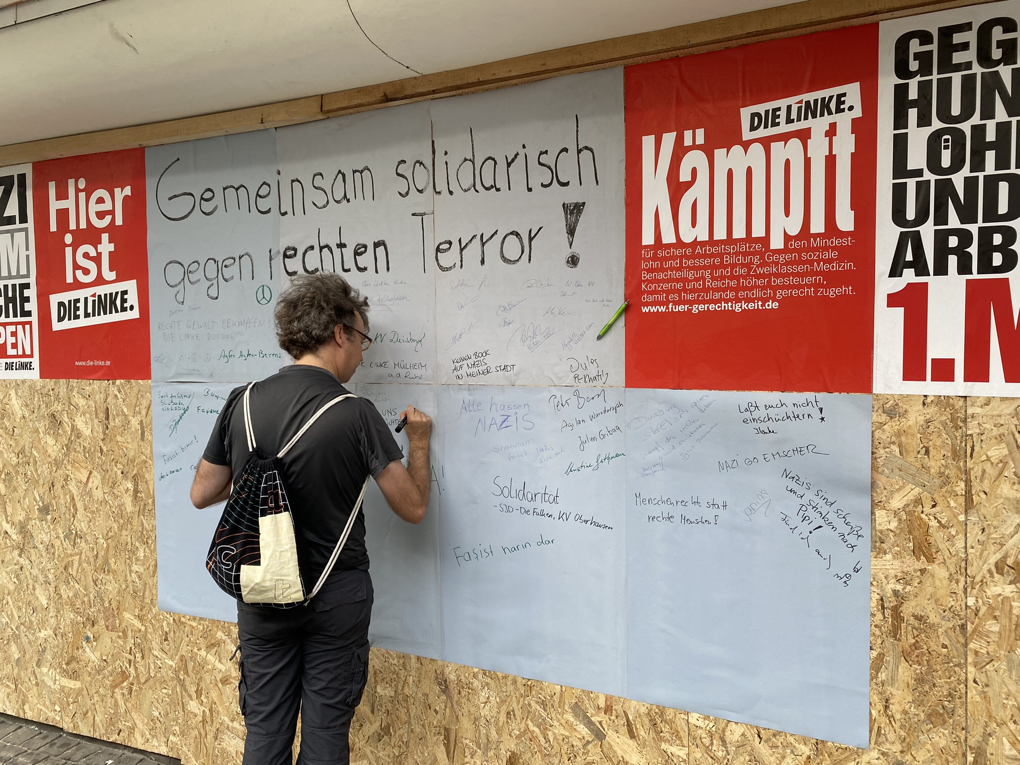 Redebeitrag Yusuf Karacelik auf der Kundgebung gegen rechten Terror!