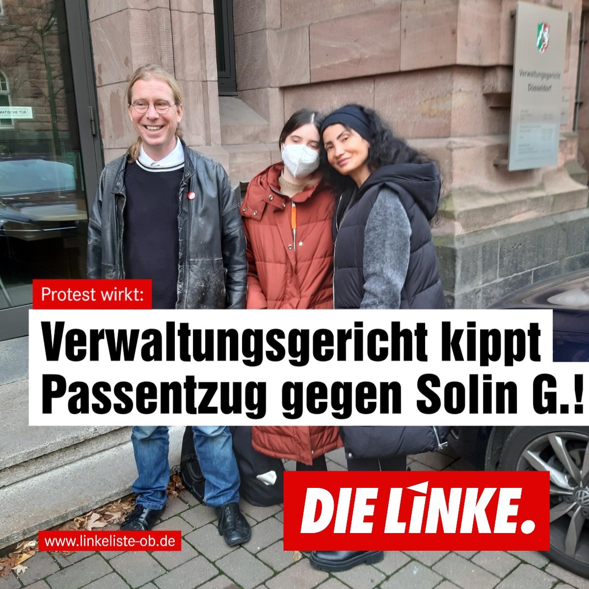 Verwaltungsgericht Düsseldorf kippt Passentzug gegen Solin G.