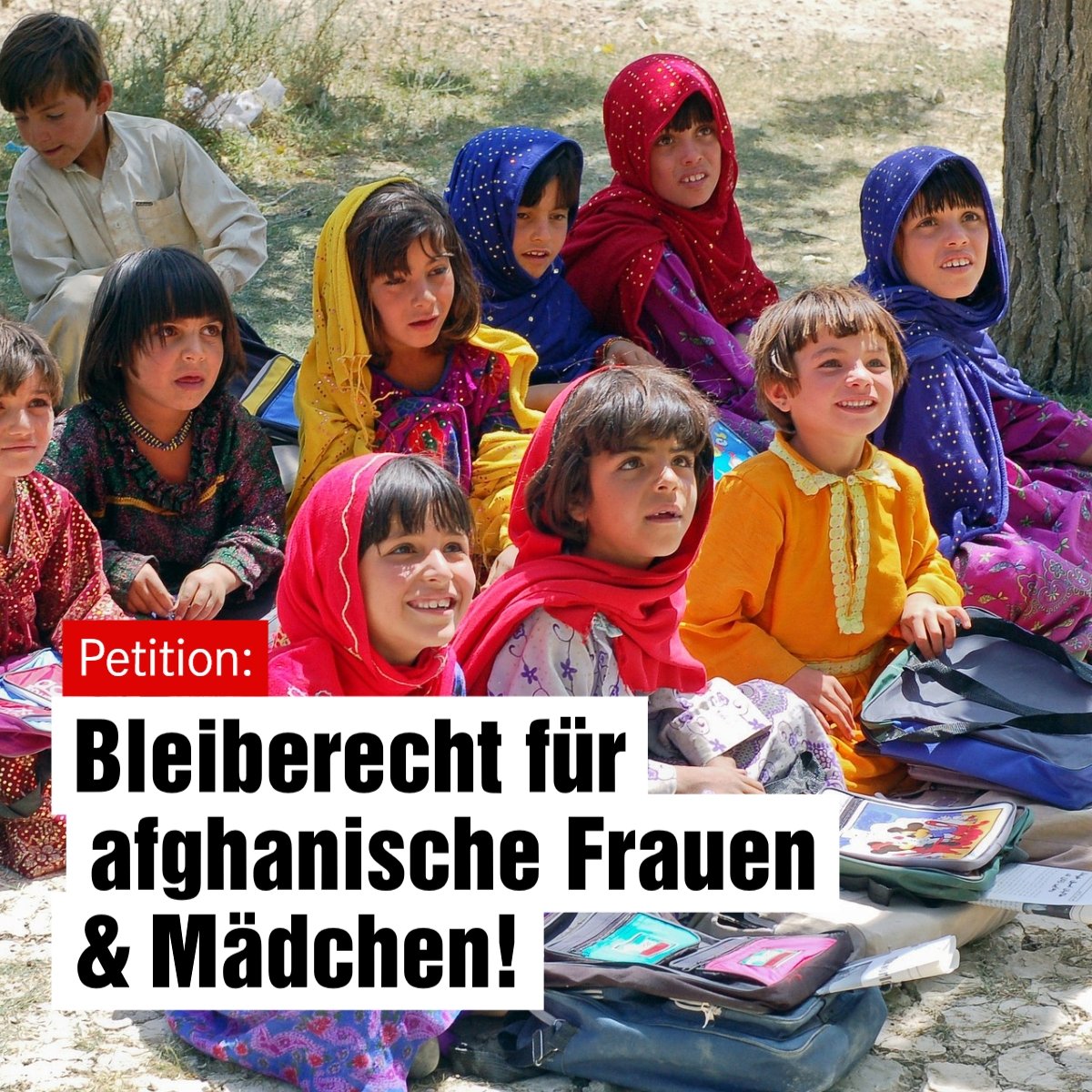 8. März: Frauenplenum Oberhausen startet Bleiberecht-Petition für afghanische Frauen