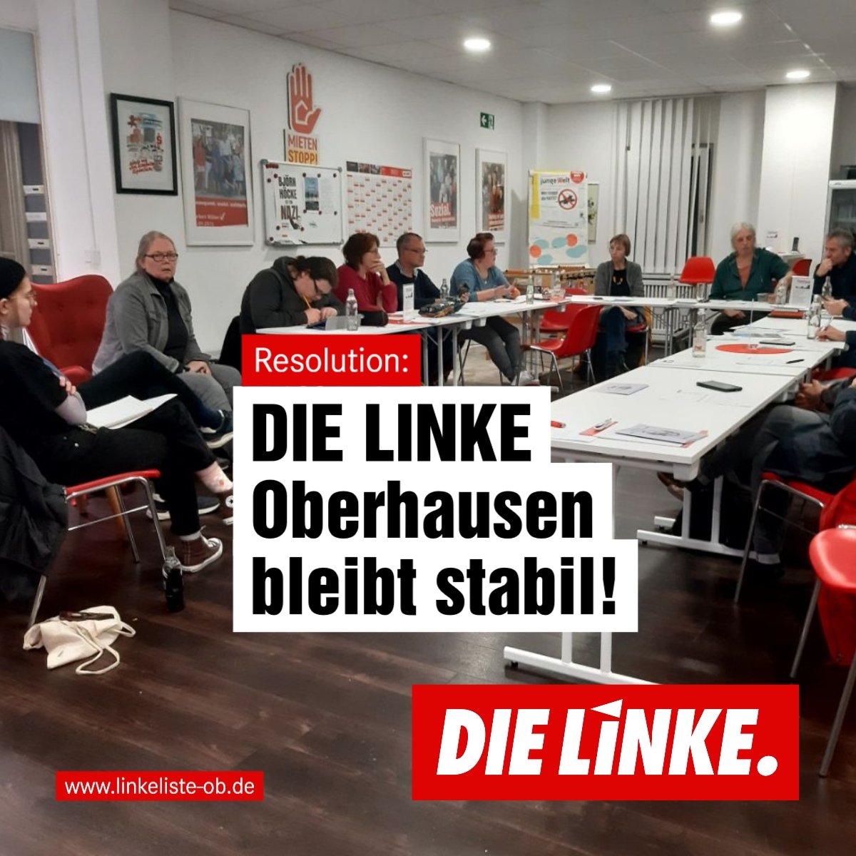 DIE LINKE Oberhausen bleibt stabil