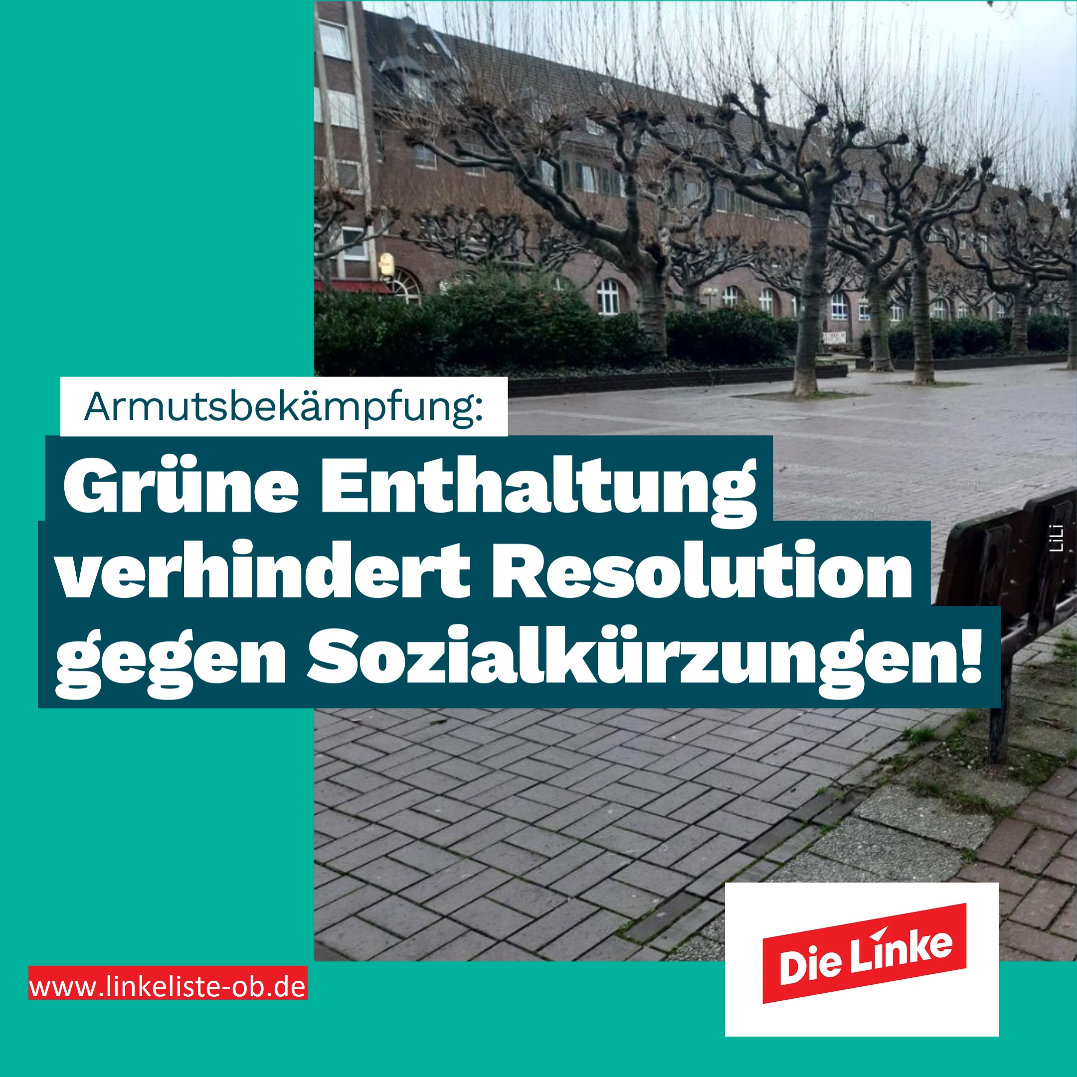 Grüne Enthaltung verhindert Resolution gegen Sozialkürzungen